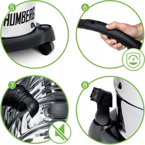 Odkurzacz przemysłowy bezworkowy do pyłu gruzu na sucho mokro na Arena.pl