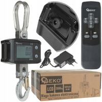 Waga hakowa Geko elektroniczna z pilotem 2000 kg 0,5 kg