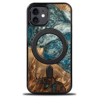 etui bewood unique na iphone 12 / 12 pro - planets - ziemia z magsafe