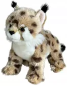 Maskotka Ryś Siedzący DUBI - 26cm