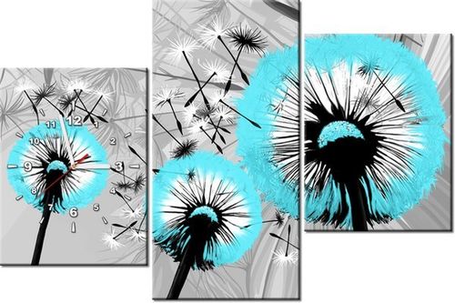 60CM 90 ZEGAR 3 ELEM DMUCHAWCE DELIKATNYM TURKUSIE ŚCIENNY na Arena.pl