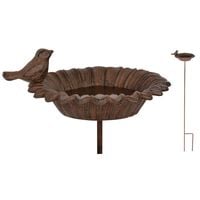 Karmnik dla ptaków żeliwny na nóżce Poidełko