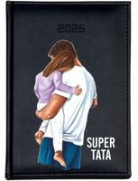 KALENDARZ A6 2026 TYGODNNIOWY prezent PERSONALIZOWANY nadruk super tata