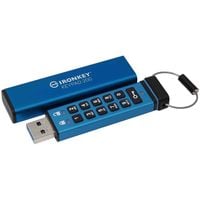 kingston 32gb ironkey keypad 200, fips 140-3 lvl 3 (pending) aes-256