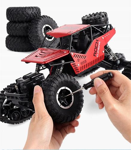 SAMOCHÓD ZDALNIE STEROWANY CRAWLER RC 4x4 AUTO 2w1 na Arena.pl