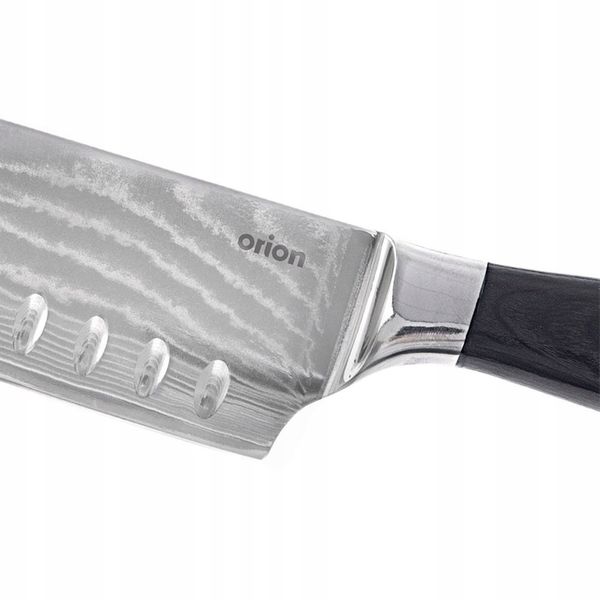 Nóż Santoku stalowy 31 cm zdjęcie 1
