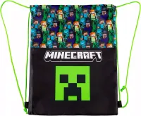 Worek na obuwie strój gimnastyczny dla dziecka - Astra Minecraft 40x33cm