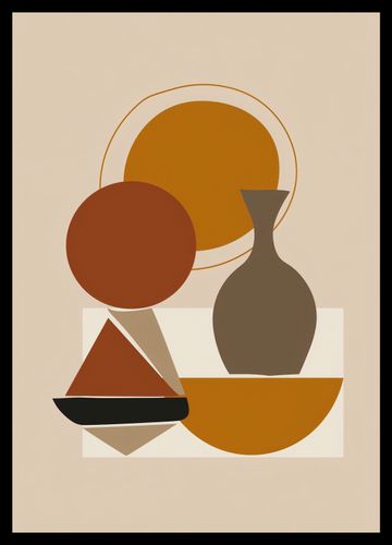Plakat 29,7x42cm Geometryczna Utrata na Arena.pl