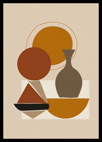 Plakat 29,7x42cm Geometryczna Utrata zdjęcie 2