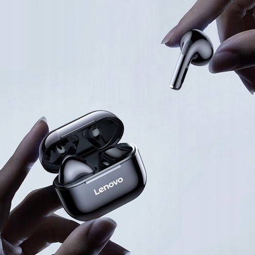 SŁUCHAWKI BEZPRZEWODOWE LENOVO LP40 z MIKROFONEM TWS ORYGINALNE STACJA PRO na Arena.pl