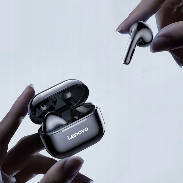 SŁUCHAWKI BEZPRZEWODOWE LENOVO LP40 z MIKROFONEM TWS ORYGINALNE STACJA PRO zdjęcie 13