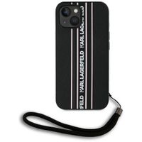 etui karl lagerfeld saffiano athleisure  stripes cord do iphone 15
