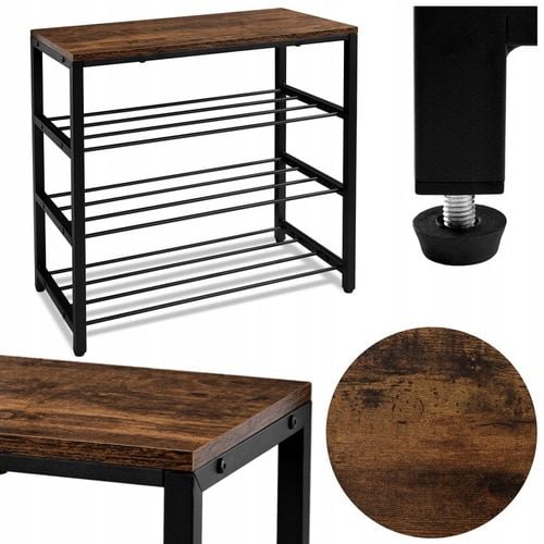 SZAFKA NA BUTY PÓŁKA REGAŁ STOJAK OBUWIE SOLIDNA na Arena.pl