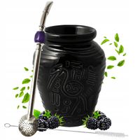 Zestaw Startowy do Yerba Mate Matero + Bombilla z czyścikiem