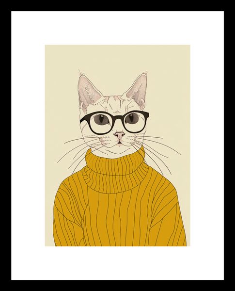Plakat 13x18cm Intelektualista zdjęcie 3