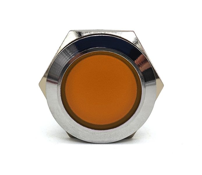 Lampka kontrolna deski rozdzielczej LED kolory 22mm Pomarańczowy zdjęcie 2