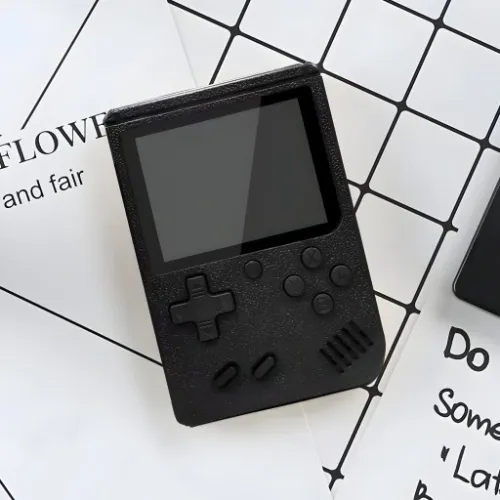 PRZENOŚNA MINI KONSOLA RETRO 400 GIER DO GRY DLA DZIECI + PAD na Arena.pl