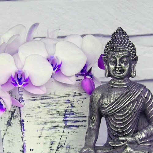 Deco Panel, Budda z kwiatkiem 60x40 na Arena.pl