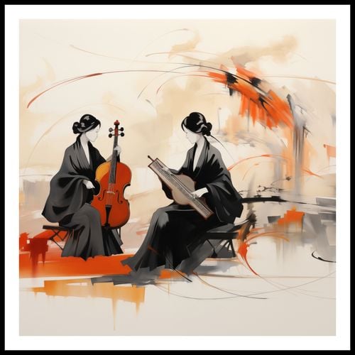 Plakat 100x100cm Harmonia Ciszy na Arena.pl