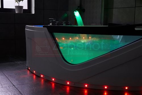 WANNA NAROŻNA Z HYDROMASAŻEM 150x150 MOCNE 2 POMPY GRZAŁKA na Arena.pl