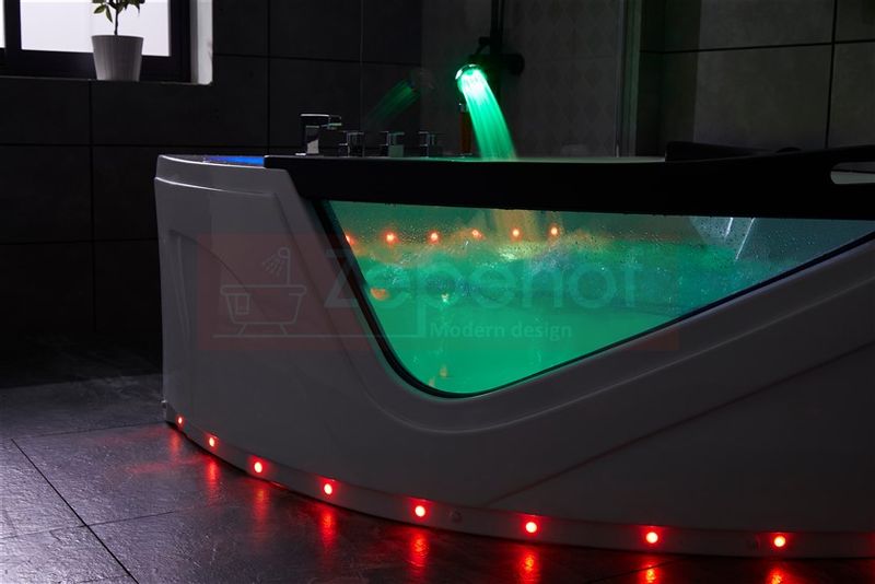 WANNA NAROŻNA Z HYDROMASAŻEM 150x150 MOCNE 2 POMPY GRZAŁKA zdjęcie 16