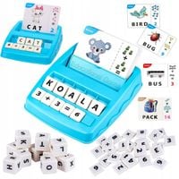 GRA EDUKACYJNA NAUKA SŁÓW LICZENIA ANGIELSKIEGO PREZENT DLA 4 5 6 7 LATKA