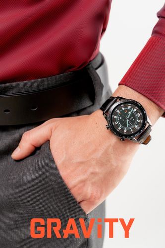 smartwatch gravity czarny 2 paski gt10-5 na Arena.pl