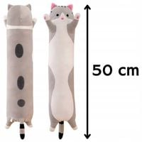 KOT 50 CM PLUSZOWY KOTEK MASKOTKA KOT 50 CM DŁUGI