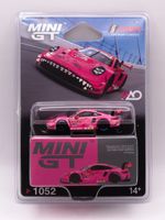 MINI GT PORSCHE 911 (992)GT3 R#77 AO RACING ROAD AMERICA 2024 BLISTER 1:64