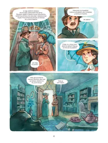 Śledztwa Enoli Holmes. Tom 7. Czarny powóz na Arena.pl