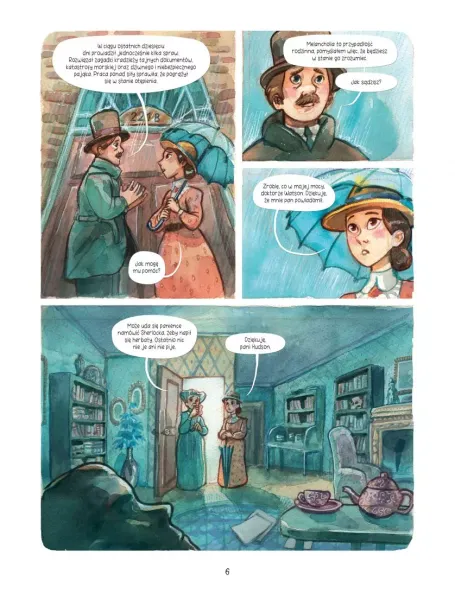 Śledztwa Enoli Holmes. Tom 7. Czarny powóz zdjęcie 2