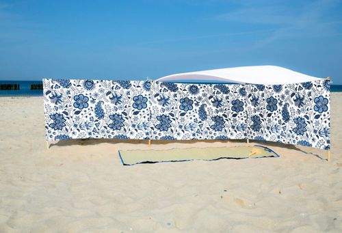 PARAWAN PLAŻOWY Porcelana z indywidualnym napisem 5 PANELI 71.5 na Arena.pl