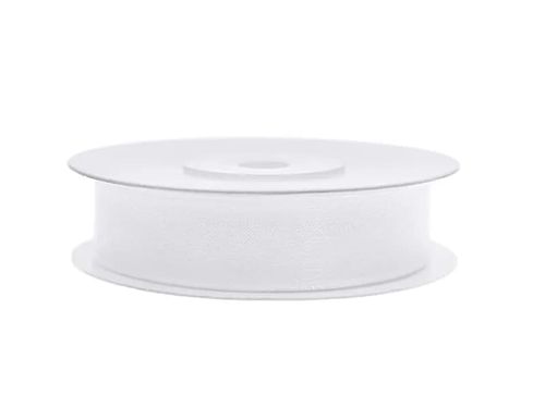 Wstążka tasiemka satynowa biała 6-38 mm na Arena.pl