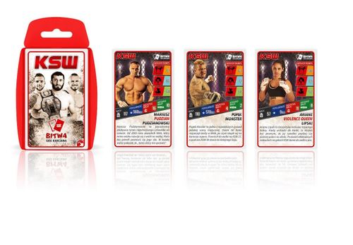 TOP TRUMPS KSW Bitwa gra karciana na Arena.pl
