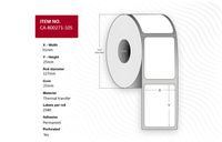 Capture Label 31 x 25mm, Core 25mm,