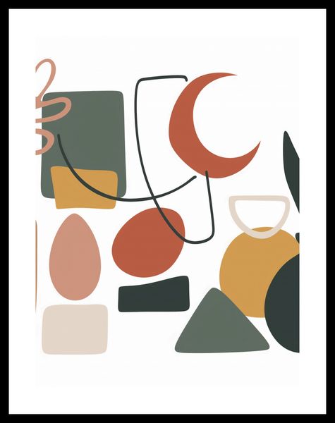 Plakat 60x80cm Formy Wyzwolone zdjęcie 3