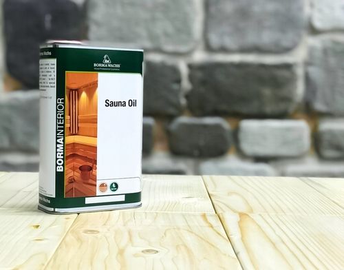 OLEJ DO SAUN DO KONSERWACJI ZABEZPIECZENIA DREWNA BORMA WACHS SAUNA OIL 1L na Arena.pl