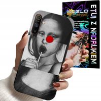 ETUI CASE DO REALME C3 - MONA LISA WZORY DLA KOBIET PLECKI OBUDOWA