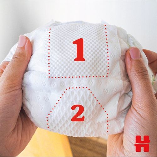 HUGGIES pieluszki Extra Care 2 (3-6kg) 82 szt na Arena.pl