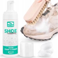 PIANKA do CZYSZCZENIA butów PIELĘGNACJA OBUWIA na bazie wody 150 ml SULPO