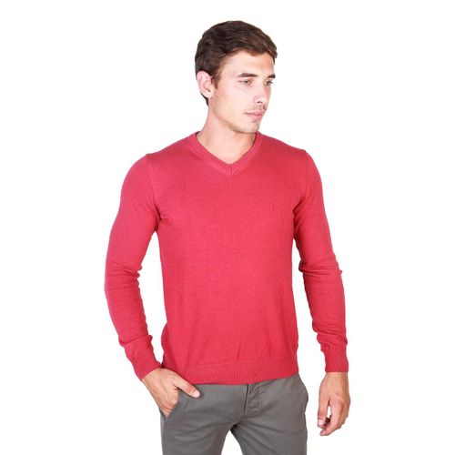 Trussardi sweter męski czerwony M na Arena.pl