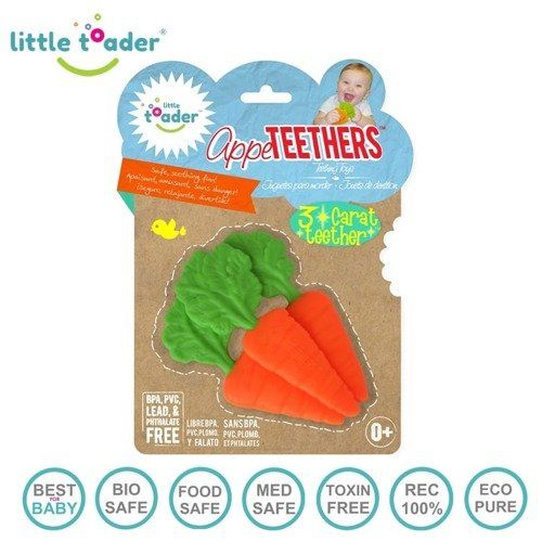 Little Toader AppeTEETHERS gryzak Marchewki Trzy na Arena.pl