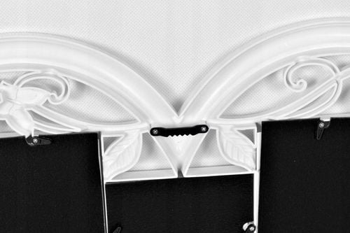 MULTI RAMKA BIAŁA 3D NA ZDJĘCIA ZDJĘCIE 10x15 ŚLUB FOTO SERCE DUŻE 58 na Arena.pl