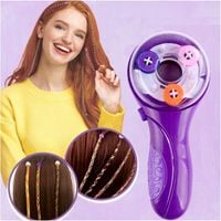 ZAPLATARKA do włosów WARKOCZY zaplatacz ZESTAW maszynka do WARKOCZYKÓW