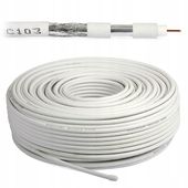 KABEL PRZEWÓD ANTENOWY KONCENTRYCZNY 6.8mm LTE HD 4K - 50m