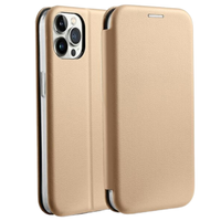 Beline Etui Book Magnetic iPhone 15 ProMax 6,7 złoty/gold