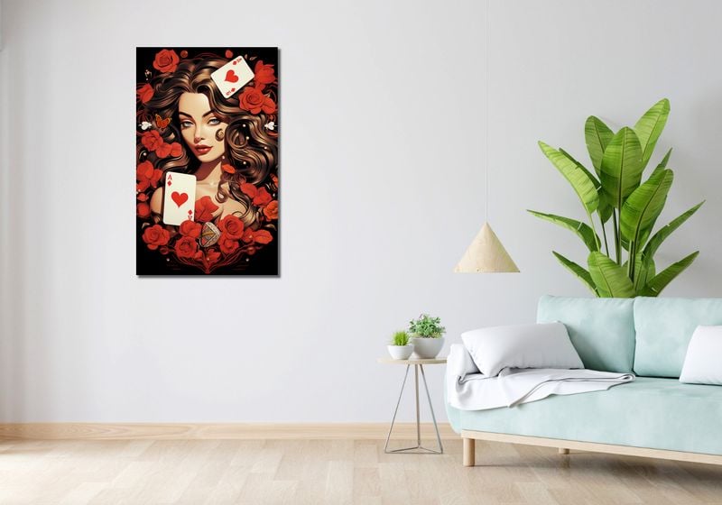 Obraz 60x100cm Różany Hazard zdjęcie 2