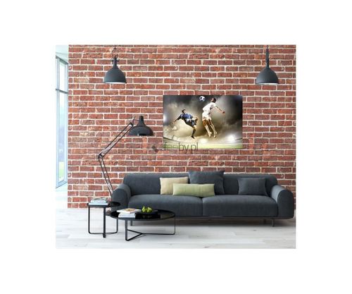 Obraz na płótnie - Canvas, Piłkarze 50x70 na Arena.pl