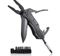 Multitool AZYMUT Gron, 11 narzędzi, 9 bitów, kabura H-P224052