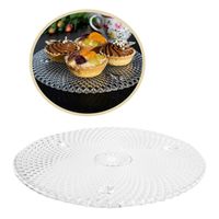 Patera duży talerz dekoracyjny na ciasto tort Edwanex 28 cm